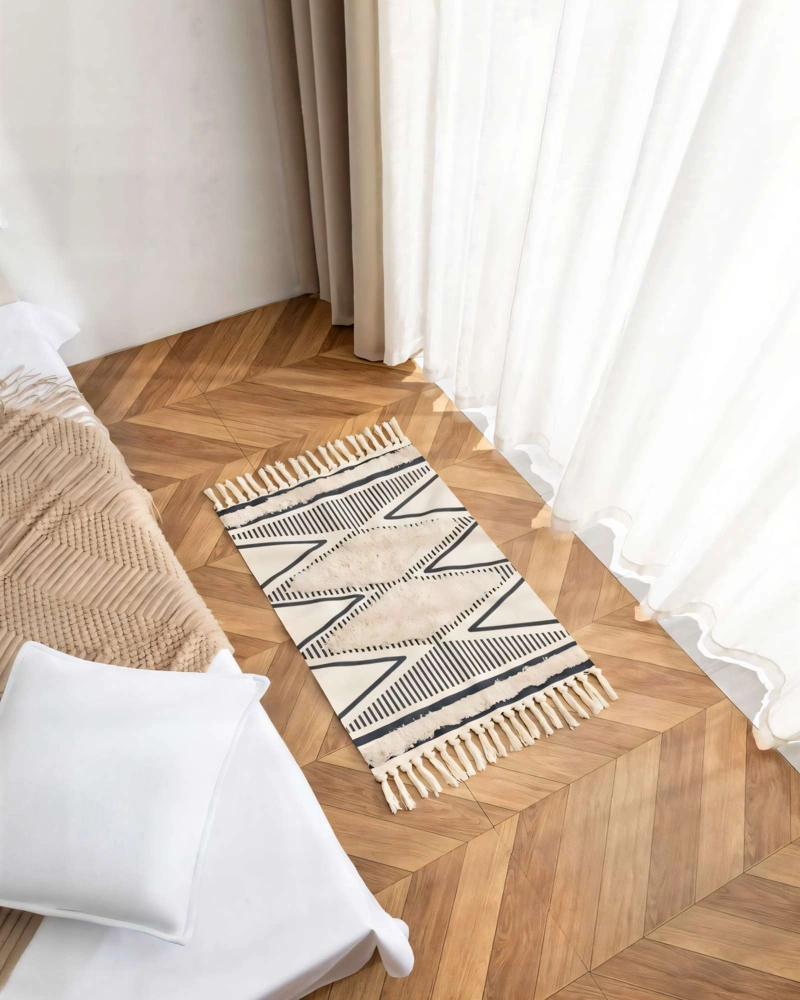 ALFOMBRA BAJADAS DE CAMA BOHO DECORATIVAS 5 - 3