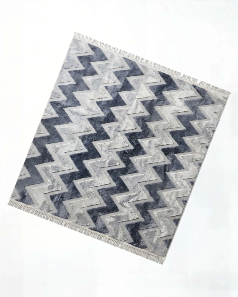 ALFOMBRA JACQUARD 200 X 240  DECORATIVA BICOLOR 7 - 2