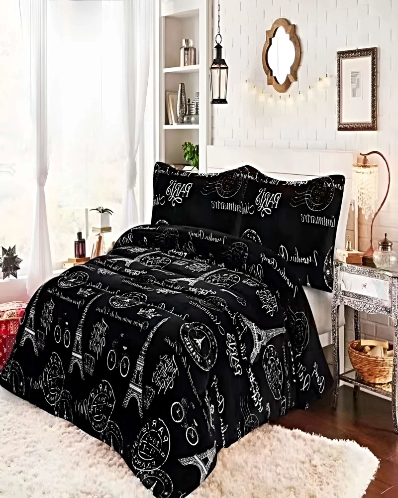 COBERTOR DE INVIERNO PLUSH 1.5 PLAZA 180X200CM P03 - 4