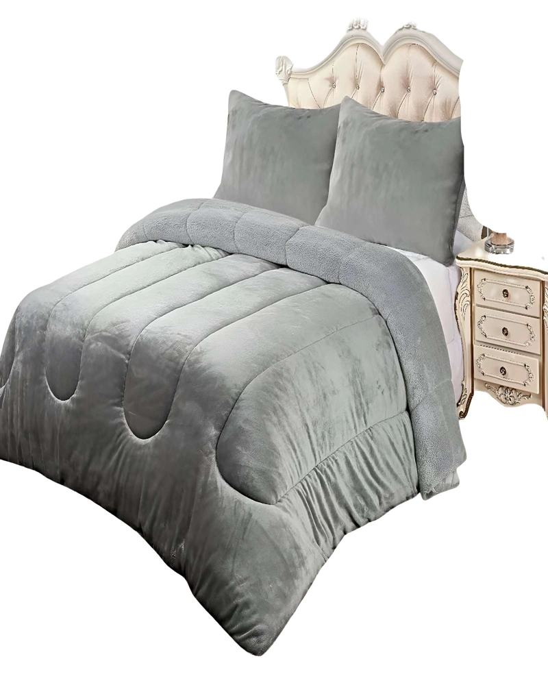 COBERTOR DE INVIERNO PLUSH KING 250X270CM P8 - 2