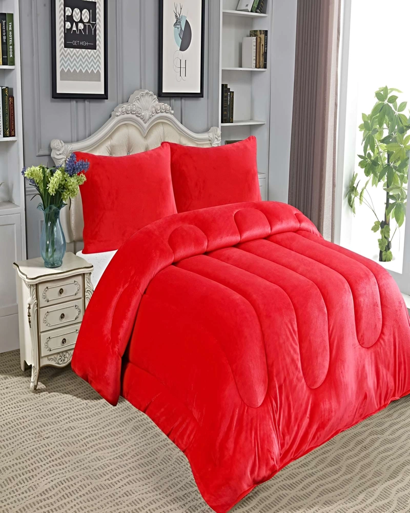 COBERTOR DE INVIERNO PLUSH 1.5 PLAZA 180X200CM P16 - 3
