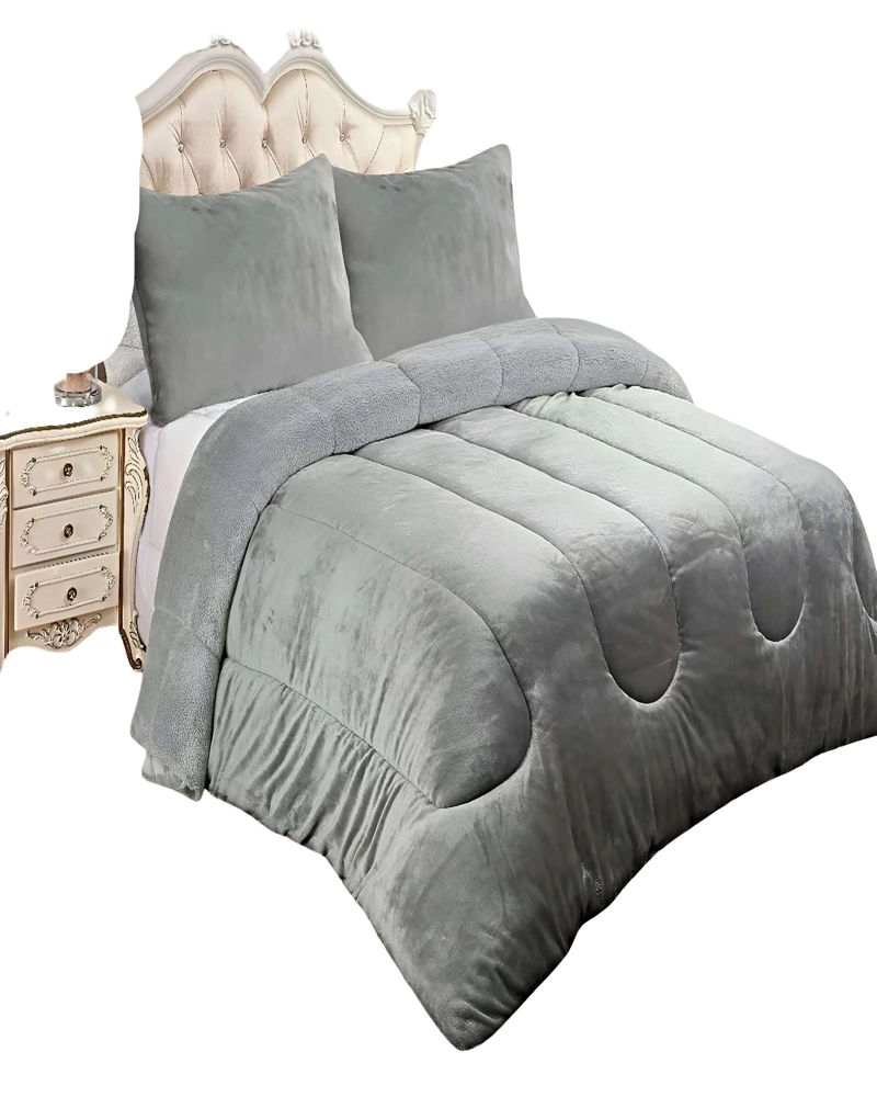 COBERTOR DE INVIERNO PLUSH 1.5 PLAZA 180X200CM P18 - 1