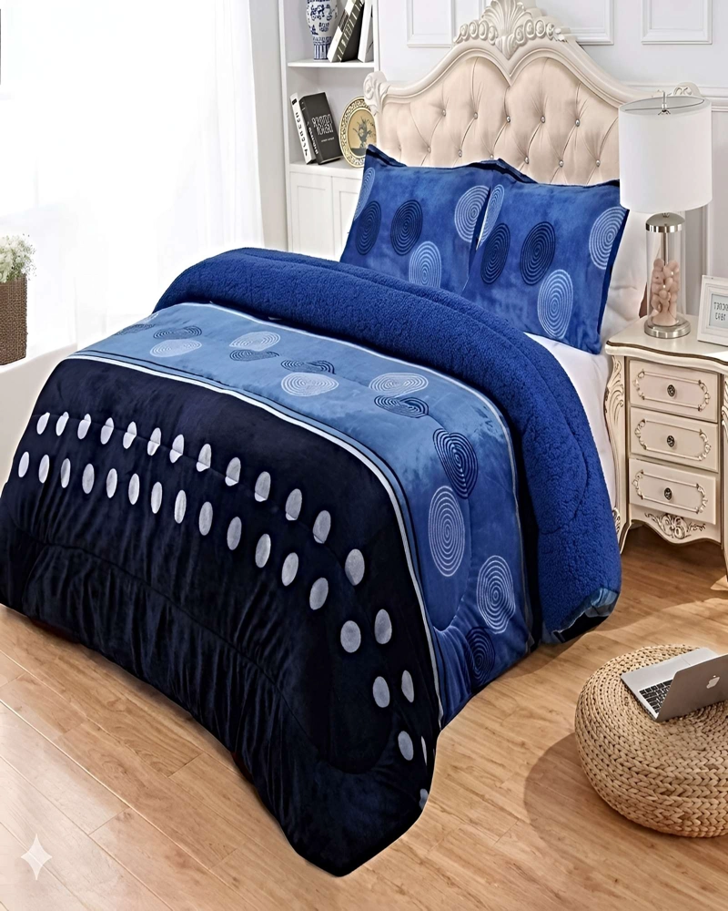 COBERTOR DE INVIERNO PLUSH 2 PLAZAS 230X250CM P6 - 4