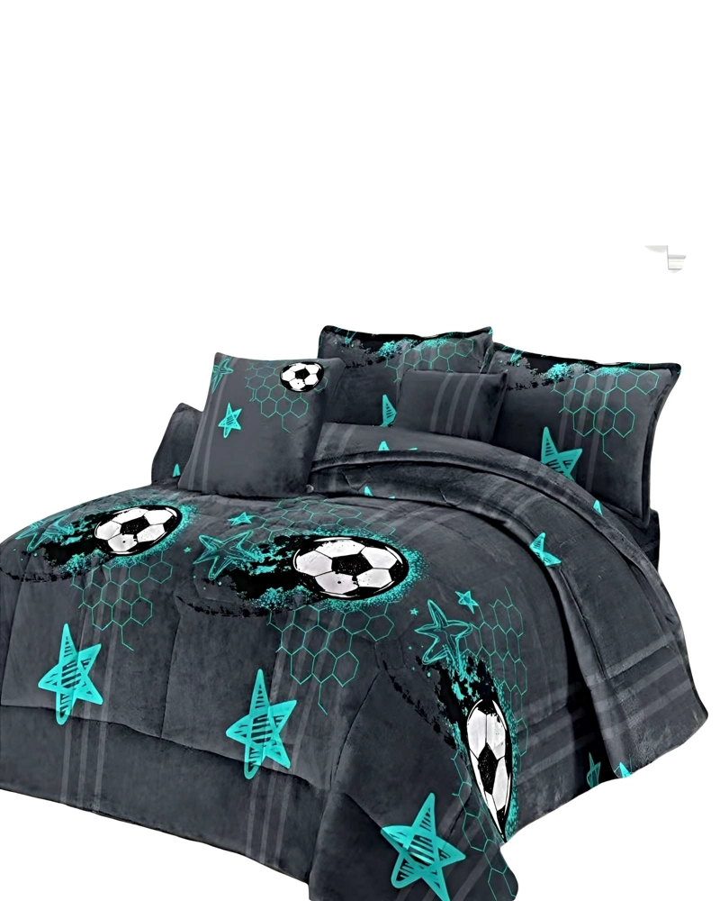 COBERTOR DE INVIERNO PLUSH 1.5 PLAZA 180X200CM P01 - 2