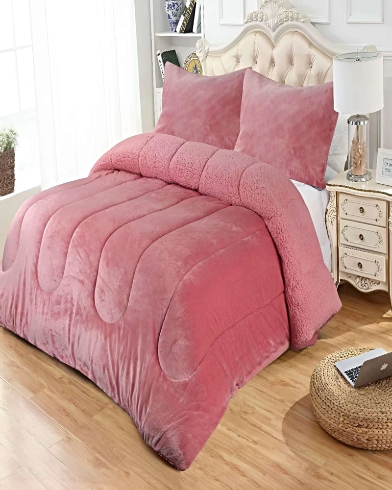 COBERTOR DE INVIERNO PLUSH 1.5 PLAZA 180X200CM P15 - 4