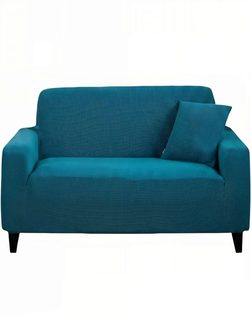 FUNDA PARA SILLON 3 CUERPOS CUADRUPLE COLOR AZUL - 1