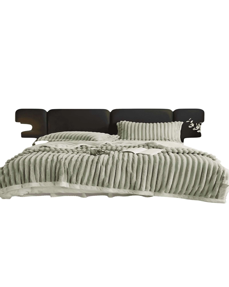 FRAZADAS CON SHERPA  LINEAL 2P 04 - 1