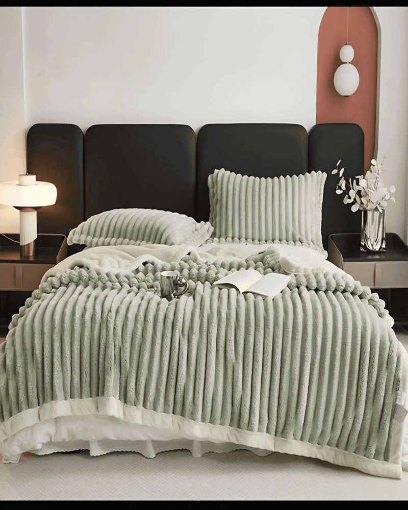 FRAZADAS CON SHERPA  LINEAL 2P 04 - 3