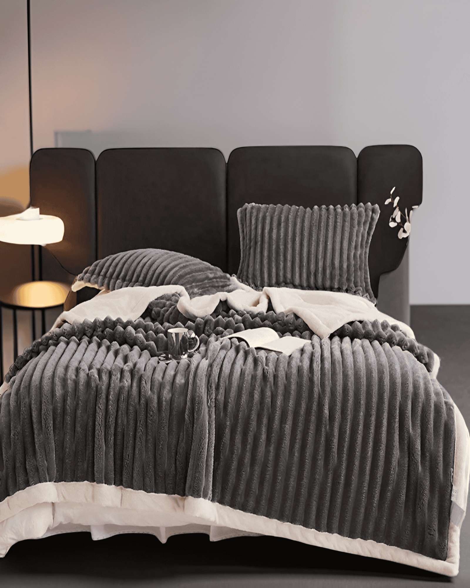 FRAZADAS CON SHERPA  LINEAL 2P 02 - 4