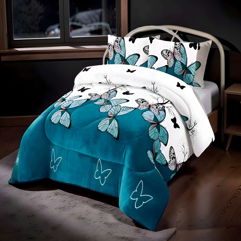 PLUMON INVIERNO CON DISEÑO 2 PLAZA 230CM X 250CM - 3