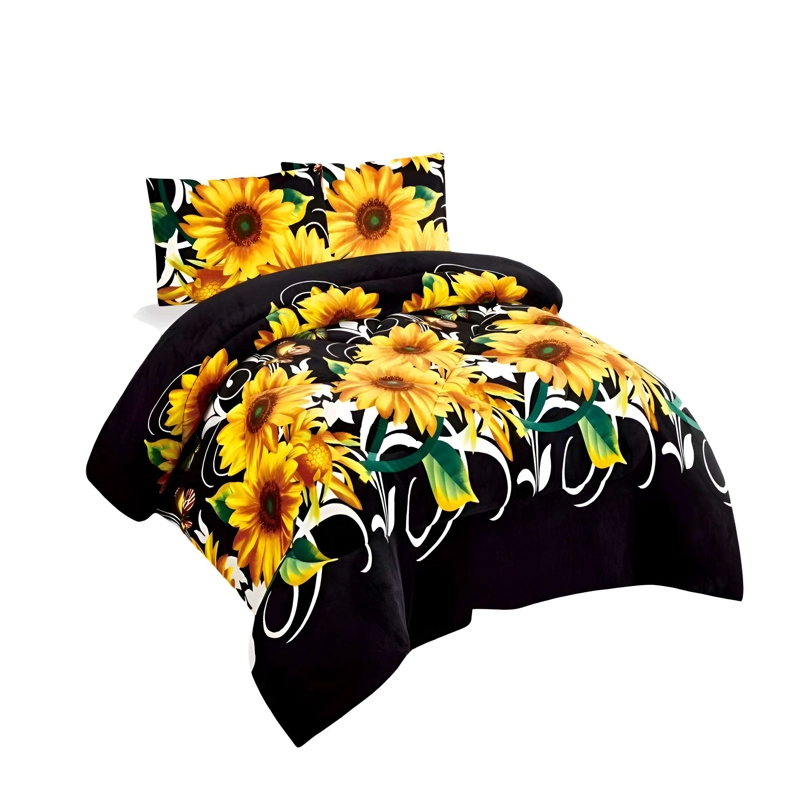PLUMON INVIERNO CON DISEÑO 2 PLAZA 230CM X 250CM - 4