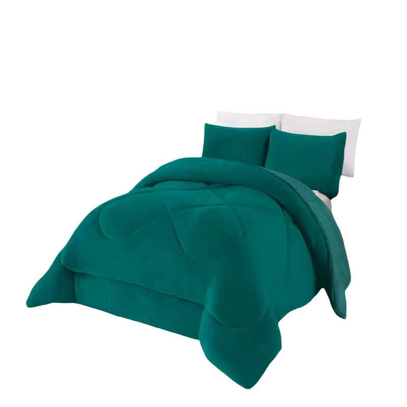PLUMON INVIERNO 2 PLAZA 230CM X 250CM COLOR VERDE - 4