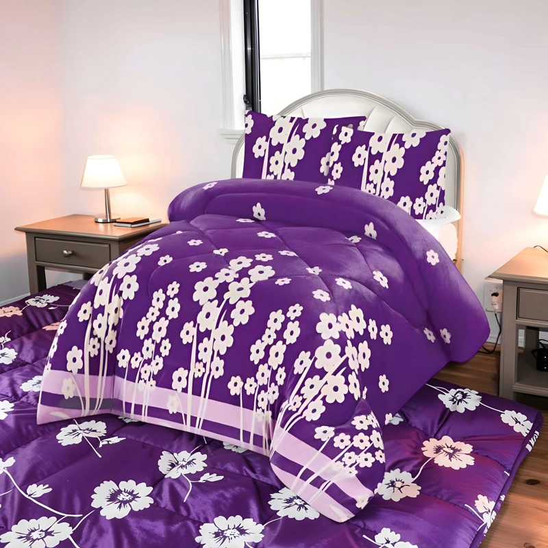 PLUMON INVIERNO CON DISEÑO 2 PLAZA 230CM X 250CM - 3