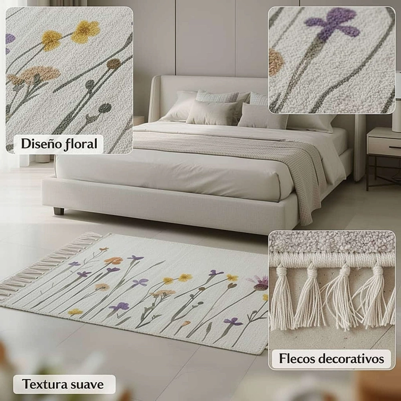 BAJADAS DE CAMAS DECORATIVAS 60X90CM 13 - 2