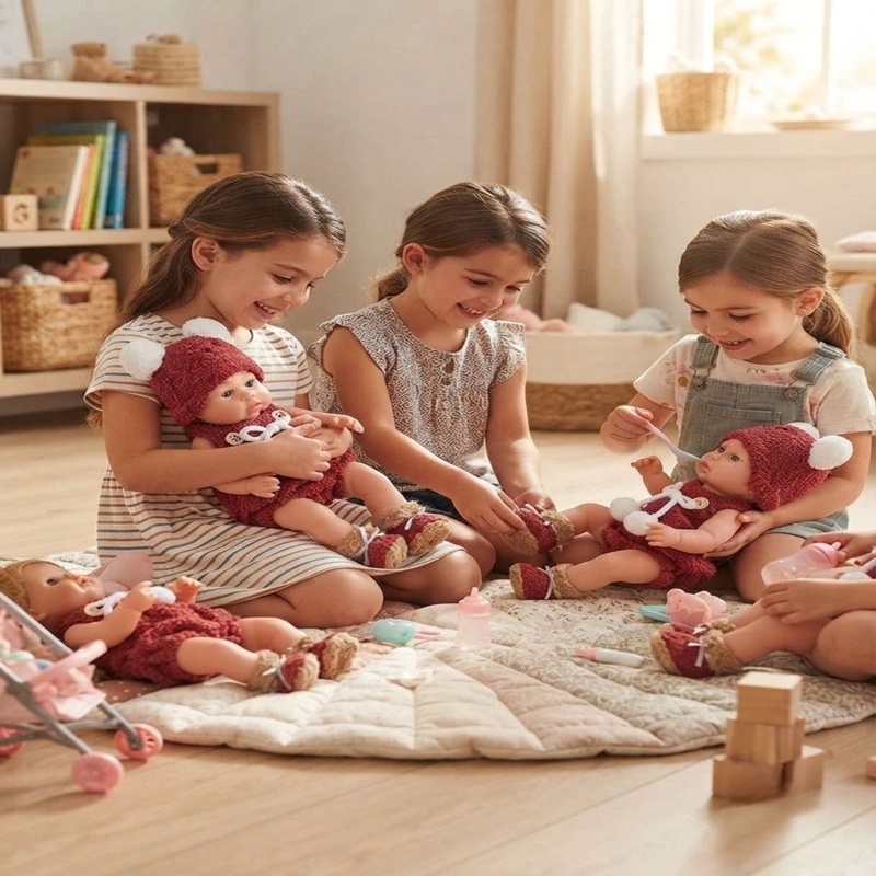 BABY SO LOVELY NIÑA COLOR ROSADO 31CM - 2