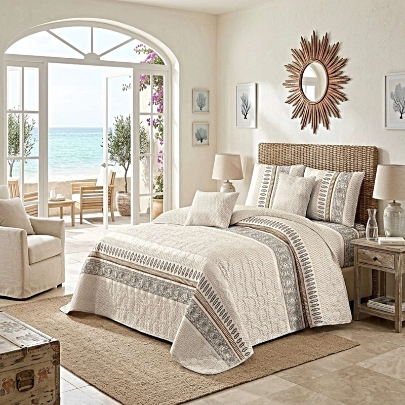 CUBRECAMA DE VERANO KING 250X270CM A7 - 1
