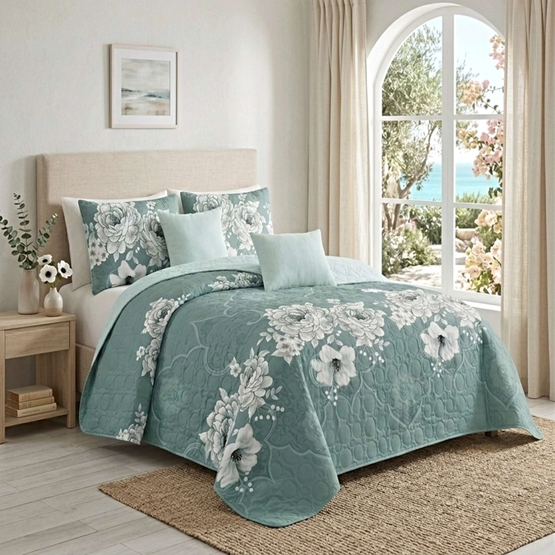 CUBRECAMA DE VERANO SUPER KING 270X290CM Q8 - 4