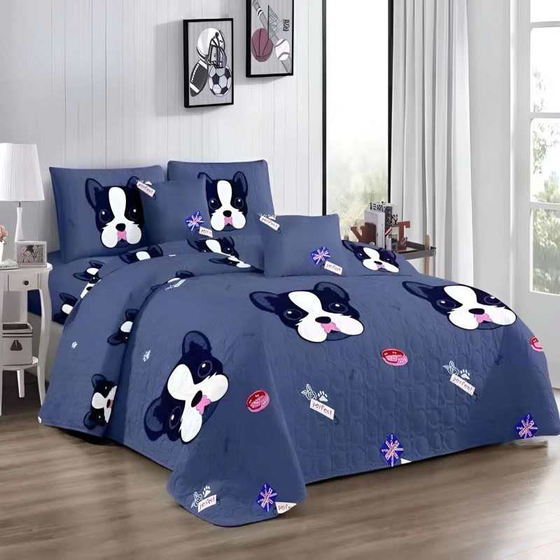 CUBRECAMADA DE VERANO PLAZA Y MEDIA CON DISEÑO J29 - 1