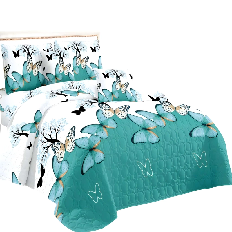 CUBRECAMA DE VERANO CON DISEÑO 2 PLAZA B6 - 4