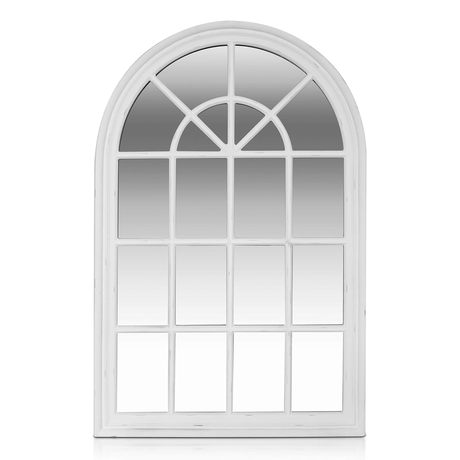 ESPEJO TALLER SIN FRONTERAS CATEDRAL VENTANA PARED VIDRIO BLANCO - 1