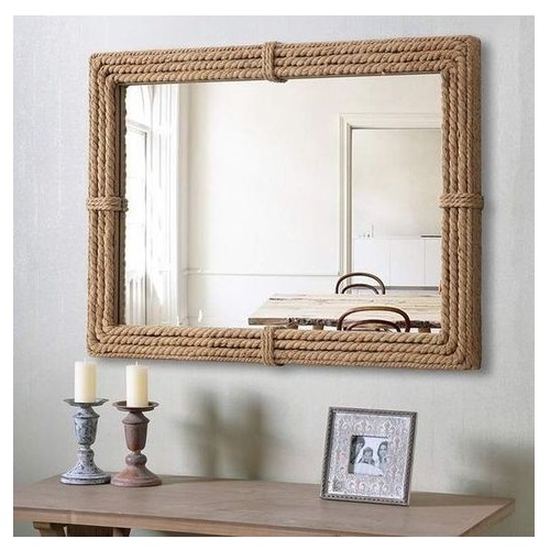 ESPEJO TALLER SIN FRONTERAS RECTO NATURAL 90CM YUTE - 2