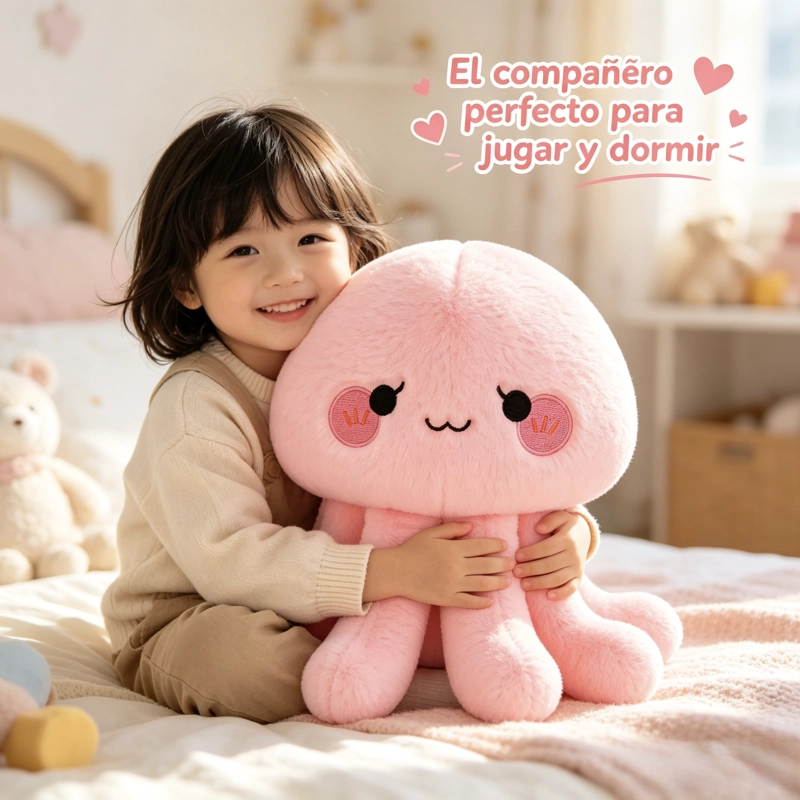 PELUCHE PULPO PULPITO KAWAII PARA NIÑOS 25CM - 2