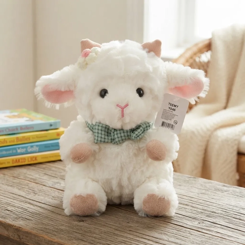 PELUCHE OVEJA TIERNO 23 CM DECORACION KAWAII - 1