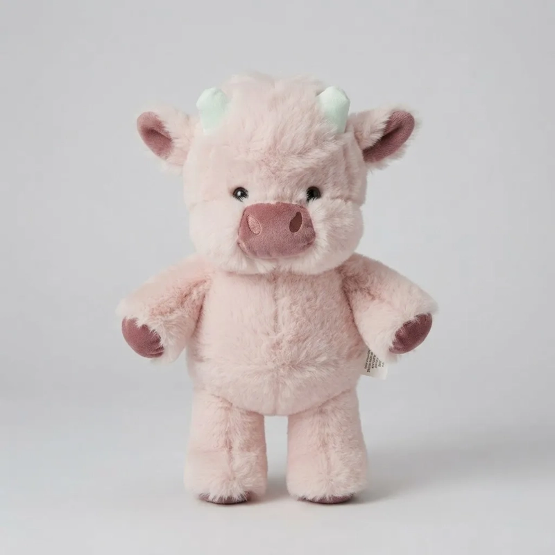 PELUCHE VACA QUE CORRE MUÑECO VAQUITA SUAVE 40 CM - 1