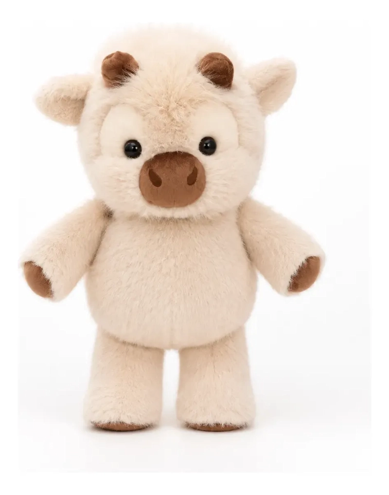 PELUCHE VACA QUE CORRE MUÑECO VAQUITA SUAVE 40 CM - 1