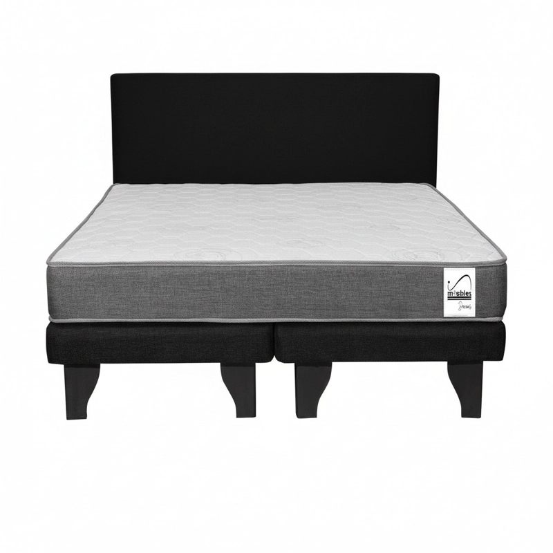 CAMA EUROPEA + RESPALDO 2 PLAZAS BASIC INMUEBLES DREAMS - 2