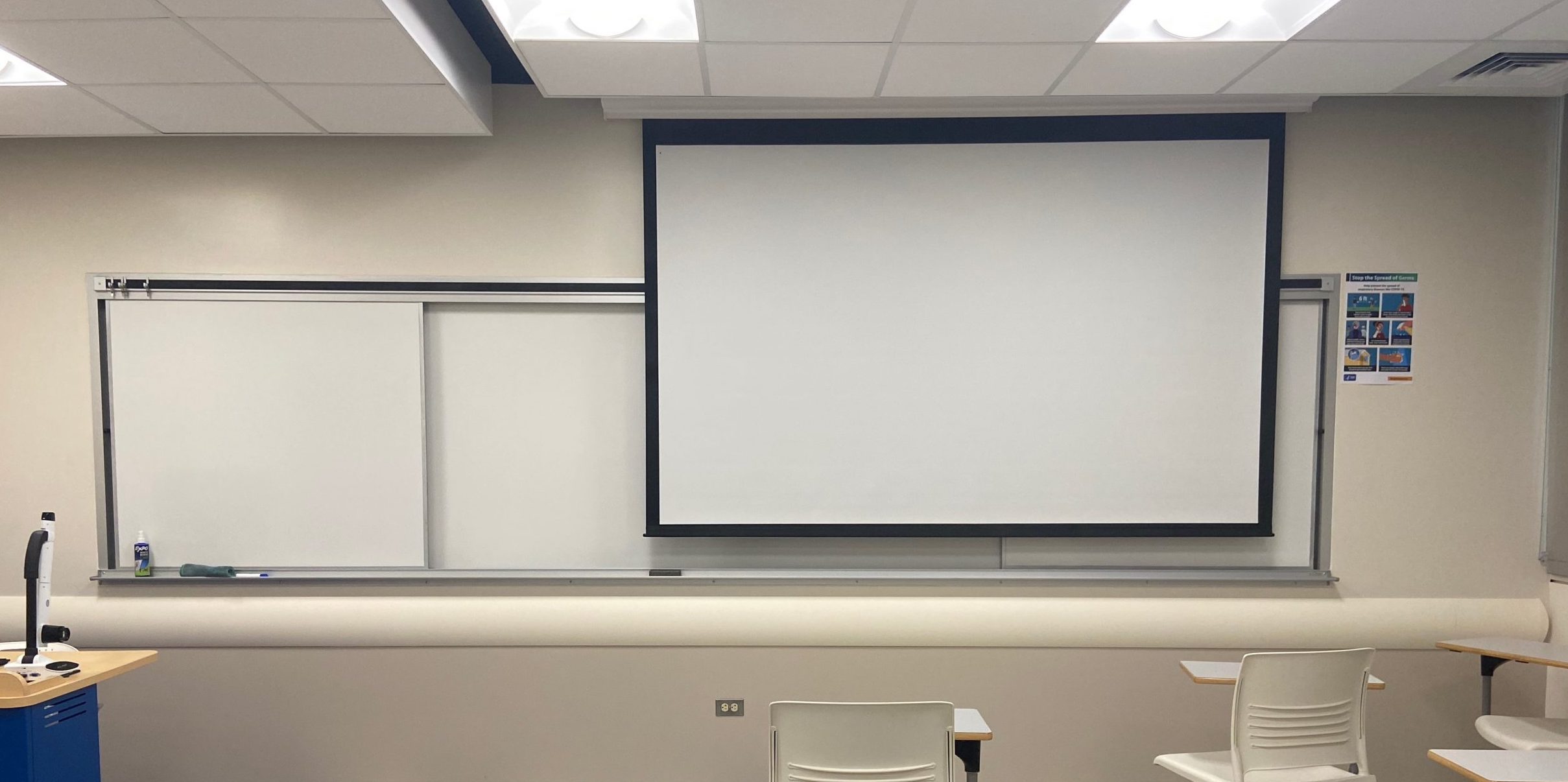 TELÓN EVOTECH TE-305X225 ELECTRICO 305X224 CM , TELA BLANCO MATE , INCLUYE CONTROL REMOTO - 7