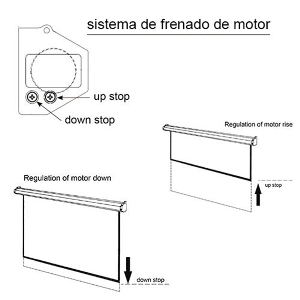 TELON ELECTRICO 203X152 CM/ INCLUYE CONTROL REMOTO - 6