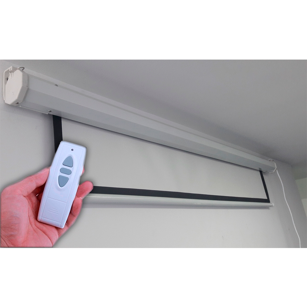 TELON ELECTRICO 203X152 CM/ INCLUYE CONTROL REMOTO - 7
