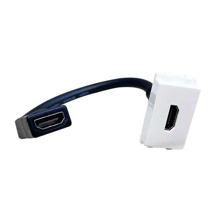 PLACA EVOTECH MURO CON DOBLE MODULO HDMI 2.1 Y USB 3.0, CONECTORES ATORNILLADOS - 3