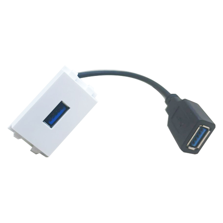 PLACA EVOTECH MURO CON DOBLE MODULO HDMI 2.1 Y USB 3.0, CONECTORES ATORNILLADOS - 5