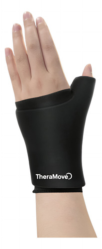MUÑEQUERA DE COMPRESION FRIO CALOR PARA DOLOR Y LESION NEGRO ESTANDAR - 1