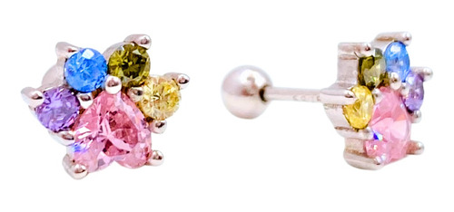 AROS FINOS, PLATA 925, CHAPADOPLATINO, REGALO MUJER, MASCOTA PLATEADO - 1
