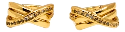 Argollas Plata 925 Bañada en Oro 14K Triple - Nordvik London - 1
