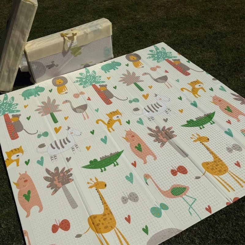 Alfombra de Juego y Seguridad Plegabñe  180*200 con Bolso - 4