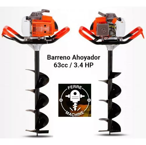 AHOYADOR BARRENO ALTERNATIVE 63 CC + 3 BROCAS + EXTESION - PROFESIONAL JAPON - 2