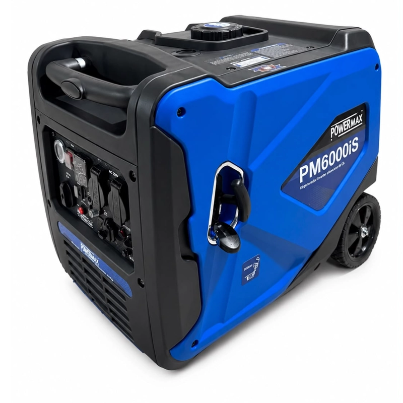 GENERADOR INVERTER SILENCIOSO 6000W - PARTIDA ELECTRICA Y CONTROL REMOTO - 2