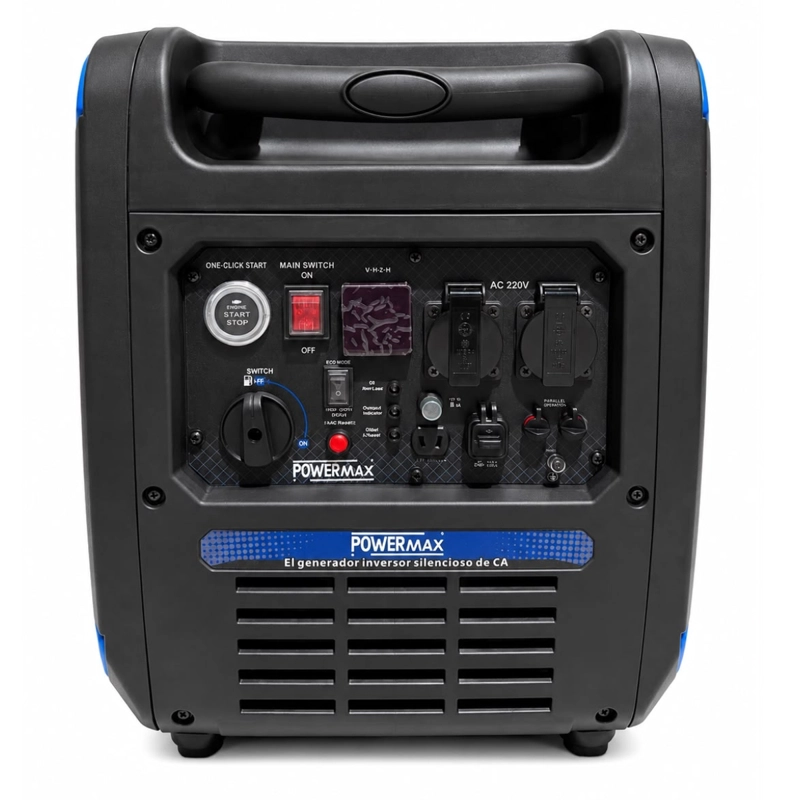 GENERADOR INVERTER SILENCIOSO 6000W - PARTIDA ELECTRICA Y CONTROL REMOTO - 4