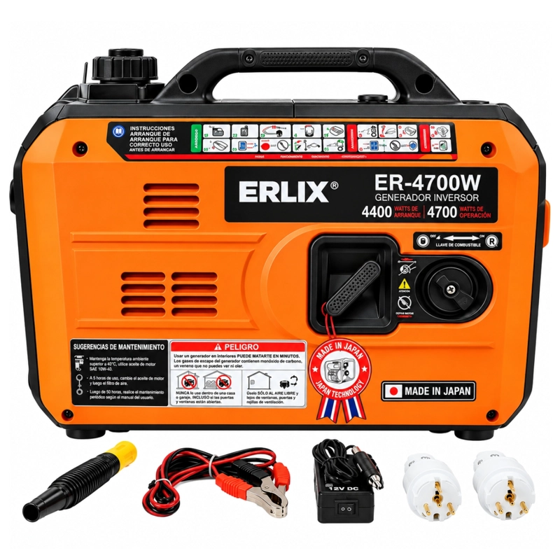 GENERADOR INVERTER INSONORO 4700 WATTS - PARTIDA ELECTRICA - 2
