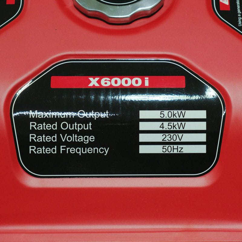 GENERADOR BENCINERO INVERTER ABIERTO 5000W PARTIDA MANUAL - PROF JAPON - 4
