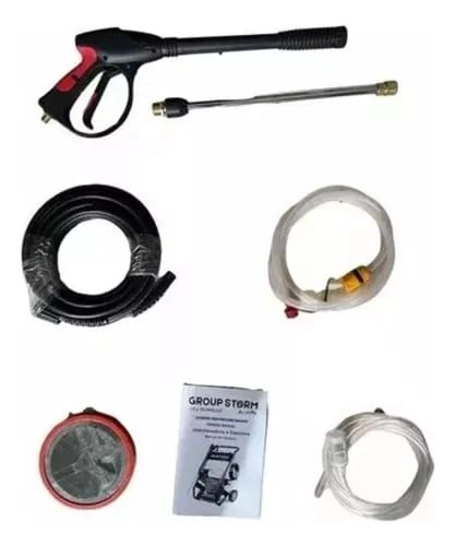 HIDROLAVADORA A BENCINA 3200 PSI MAX CON MOTOR 6,5 HP 170 BAR - 3