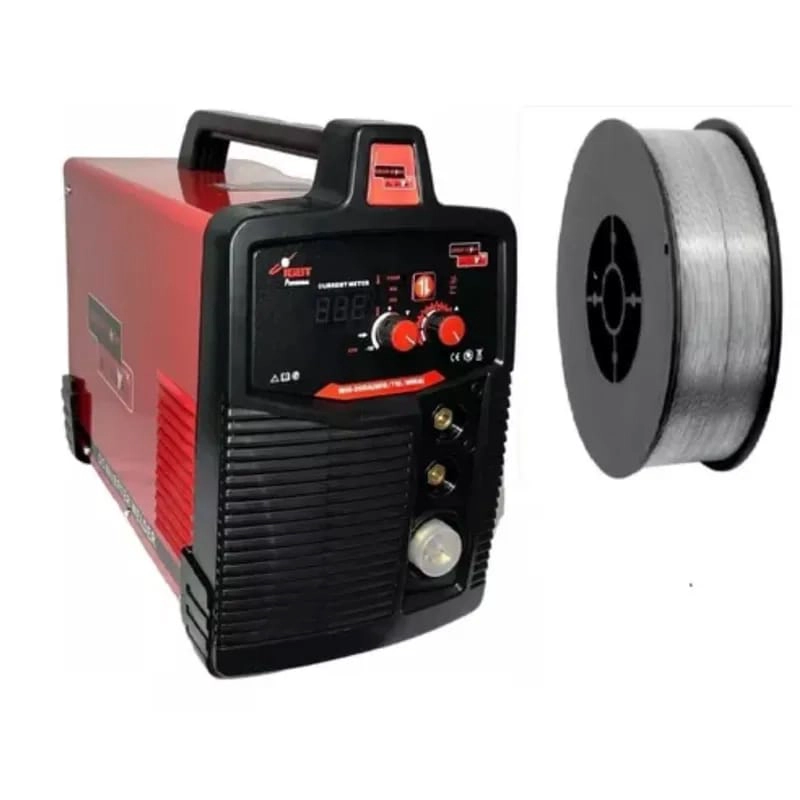 MAQUINA SOLDADORA 3 EN 1 MIG TIG ARCO 300A + ALAMBRE FLUX 5KG - 1