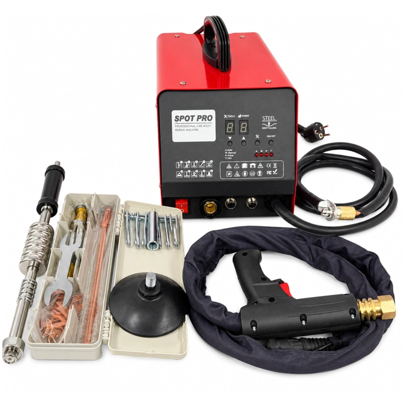 DESABOLLADOR SPOTTER DIGITAL PROFESIONAL JAPON - INCLUYE ACCESORIOS - 2