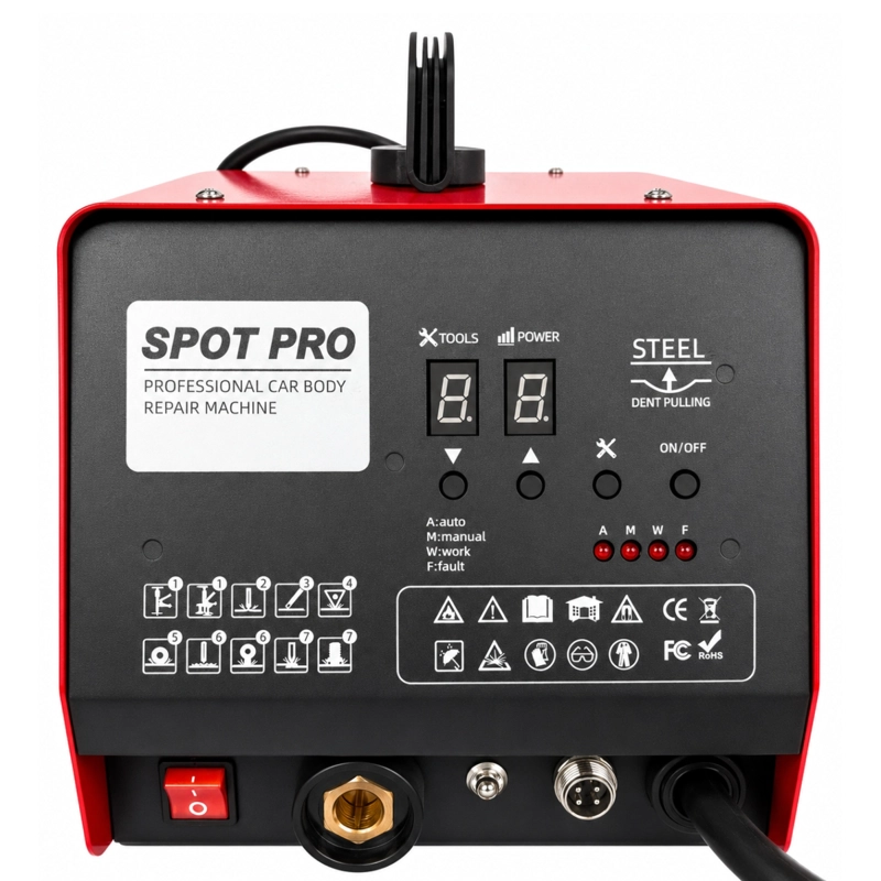 DESABOLLADOR SPOTTER DIGITAL PROFESIONAL JAPON - INCLUYE ACCESORIOS - 3
