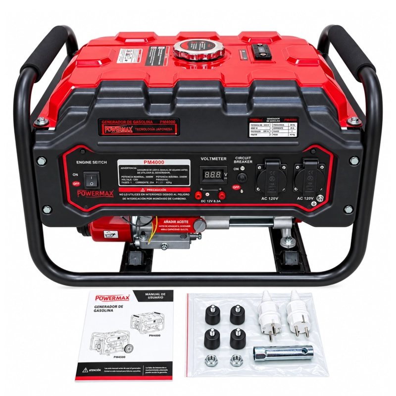 GENERADOR 3800W PARTIDA MANUAL - PROFESIONAL JAPON - 1