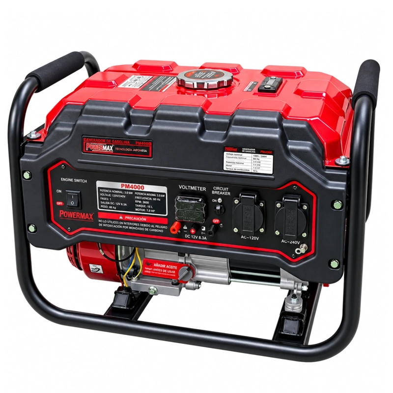 GENERADOR 3800W PARTIDA MANUAL - PROFESIONAL JAPON - 2